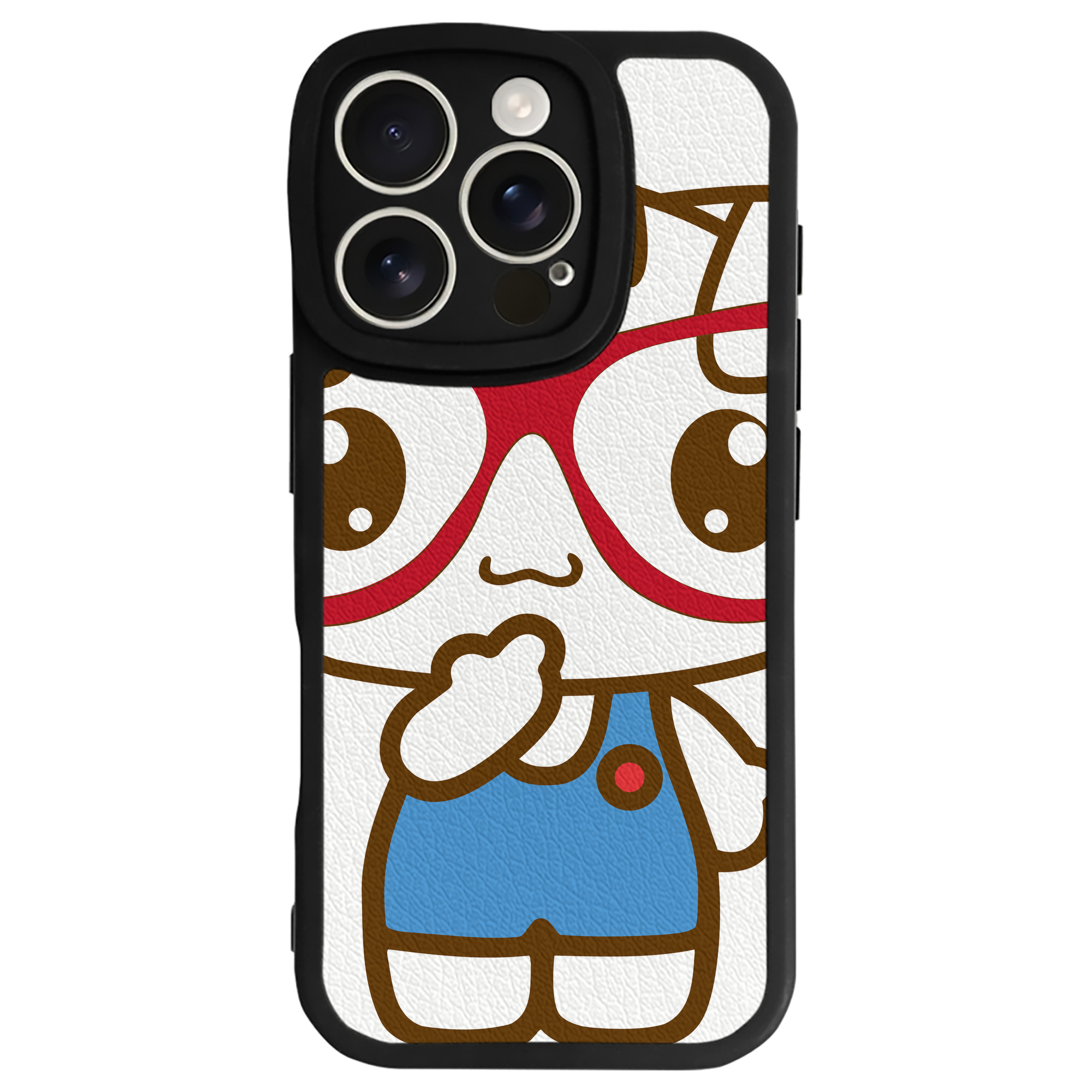 （画像用） Hello Kitty ハローキティ 【iPhone 16シリーズ対応】シリコンスマホケース（レザー調） 材質：シリコン